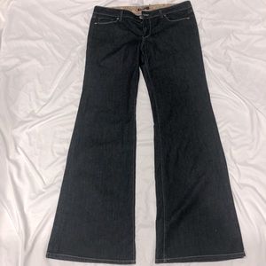 Paige Bentley Cut Wide Leg Jeans